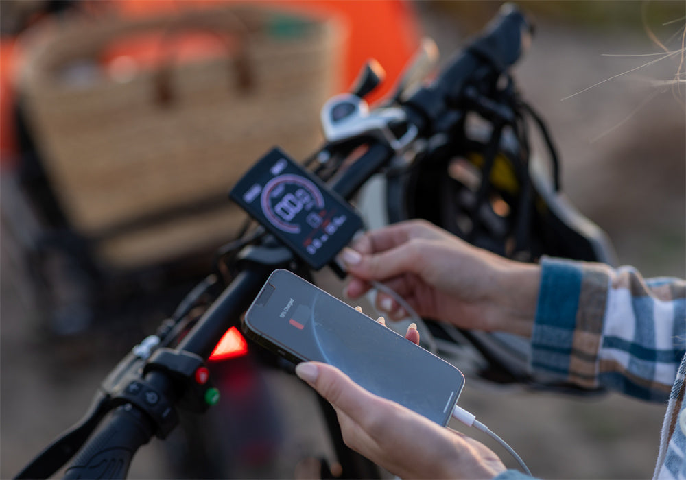 TESWAY s5 display make every ride clear