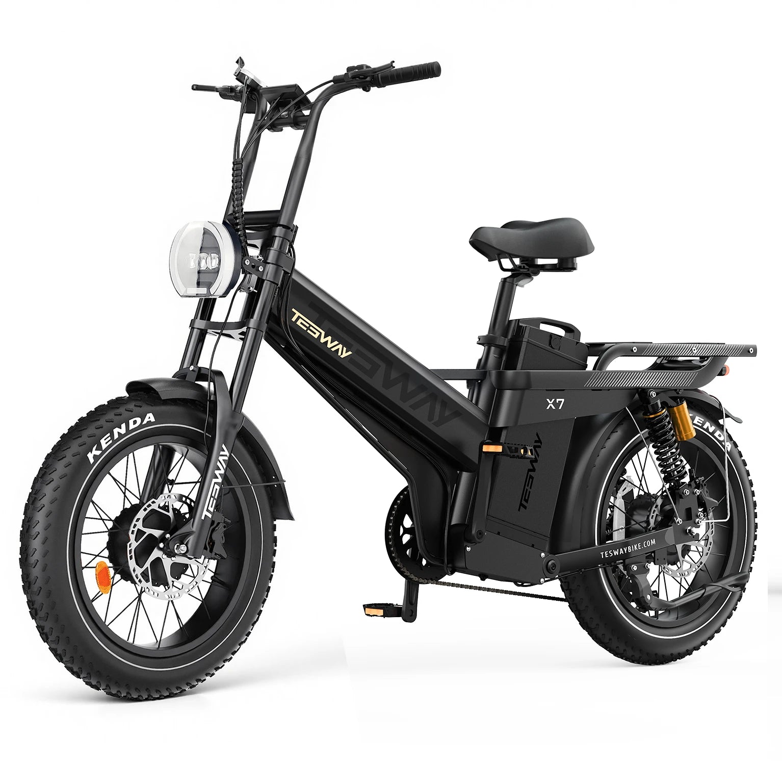 awd electric bicycle Tesway X5 Bike | 3600W Peak Power | IPX6 Water-Resistant powerful experience built for rough 3600W Dual Motor Ebike |38