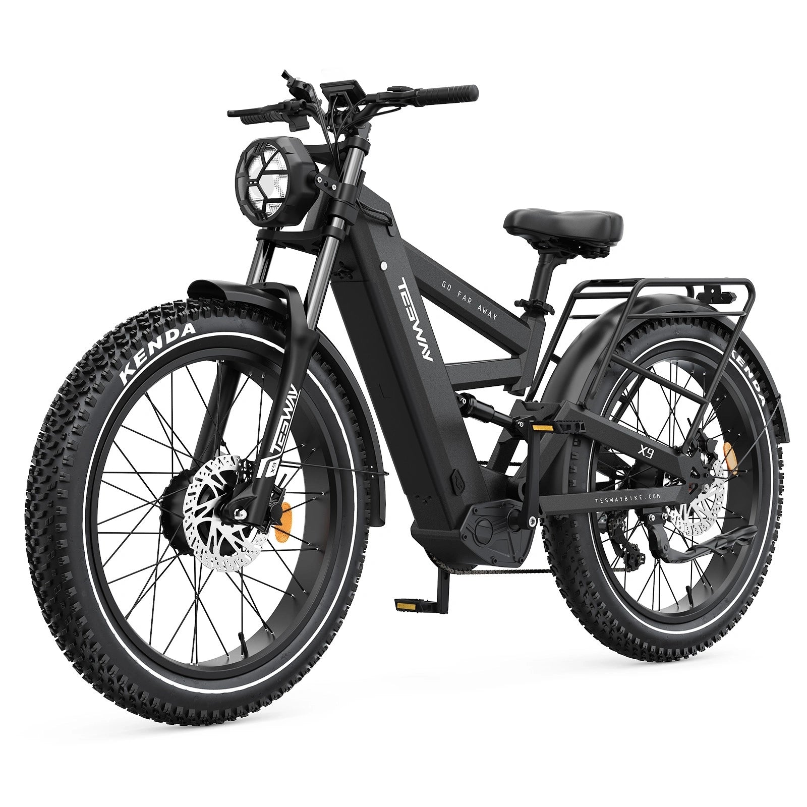 TESWAY X9 Ultra Samsung Battery 60V Dual Motor Electric Mountain Bike