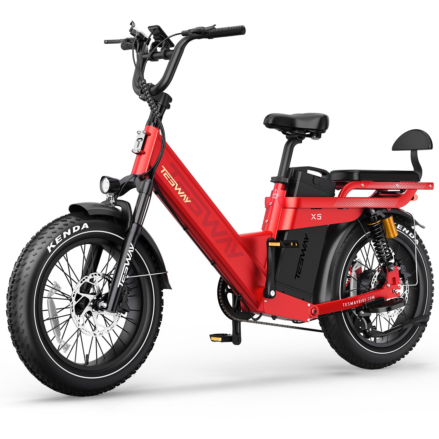 Tesway X5 Pro 48V 60Ah 200 Miles Long Range Beast E-Bike Black / 48V 60Ah Tesway X5 Pro 48V 60Ah 200 Miles Long Range Beast E-Bike Black / 48V 60Ah