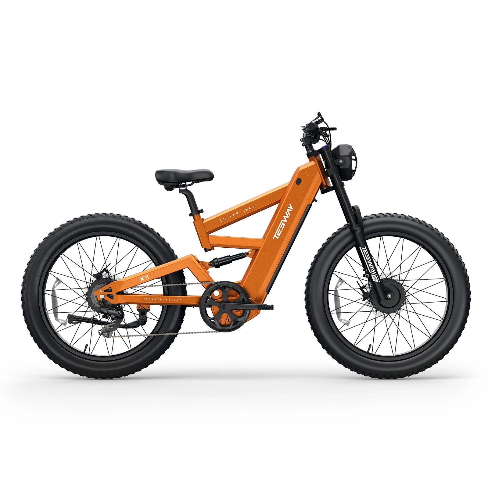 TESWAY X9 AWD - 4000W Dual Motors Electric Mountain Bike
