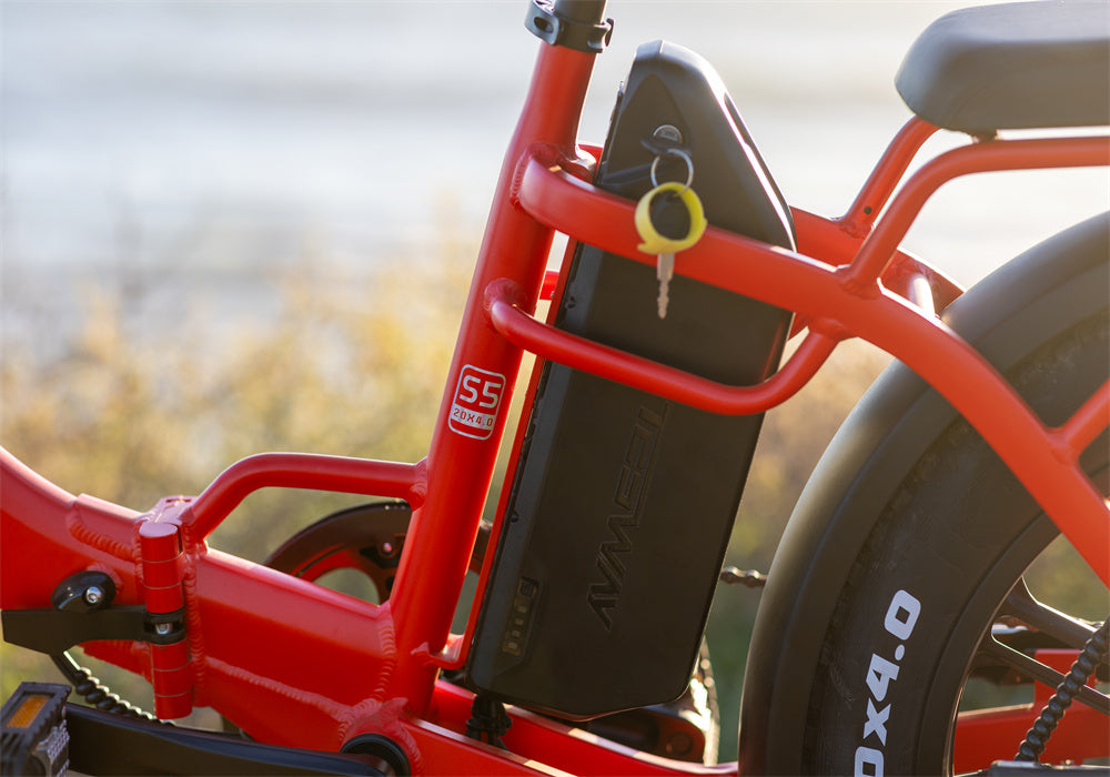 Tesway folding ebike S5 for women