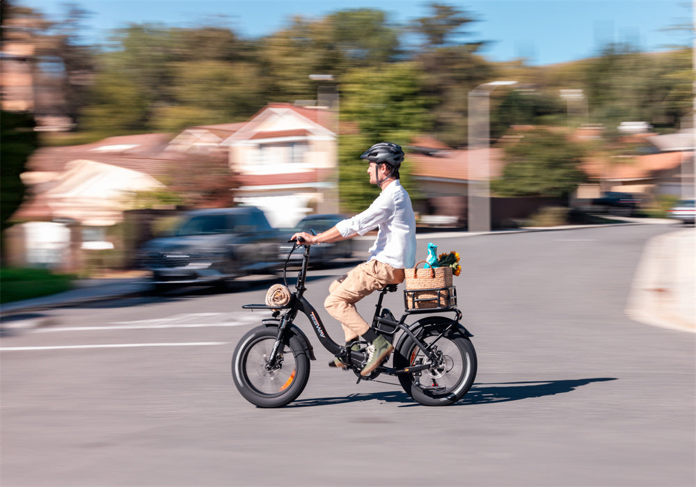 Ridng Tesway S5 folding ebike for commute