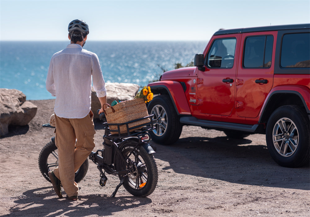Tesway Electric Folding Ebike 