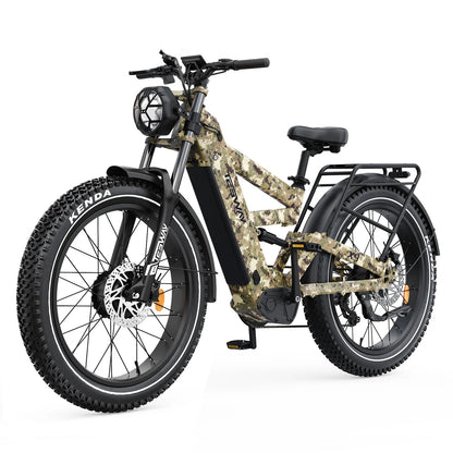 TESWAY X9 Ultra Samsung Battery 60V Dual Motor Electric Mountain Bike
