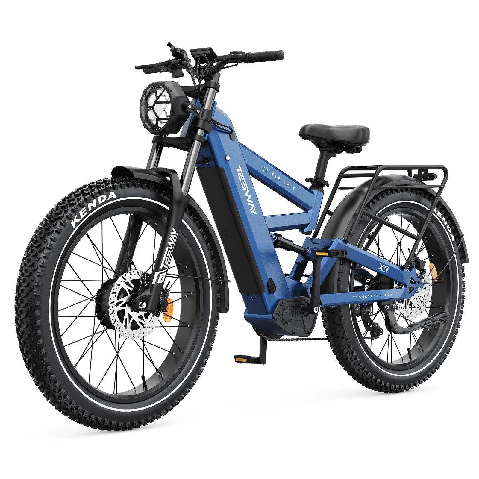 TESWAY X9 Ultra Samsung Battery 60V Dual Motor Electric Mountain Bike