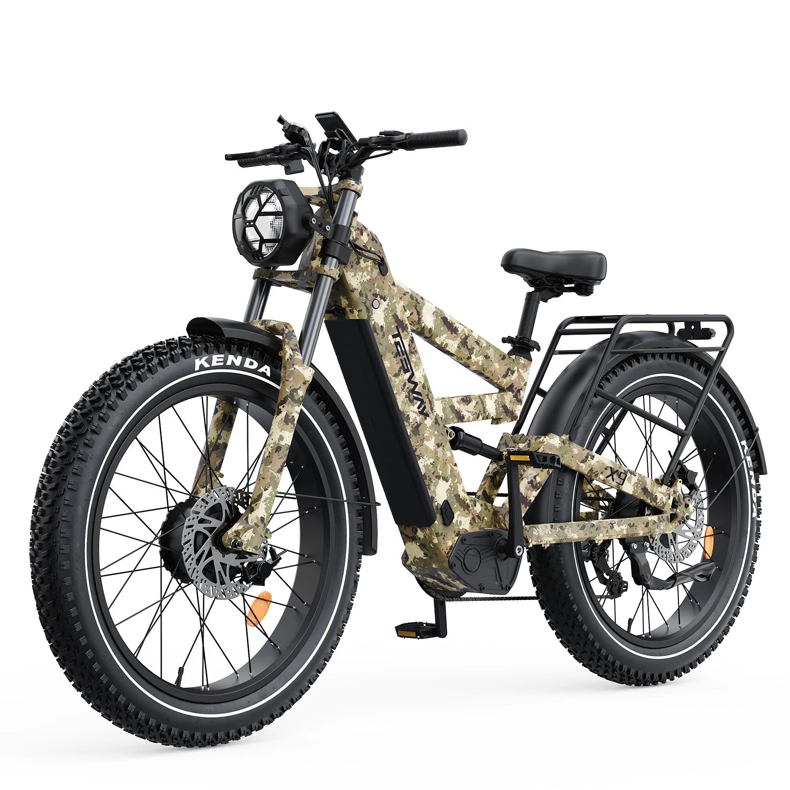 TESWAY X9 Ultra Samsung Battery 60V Dual Motor Electric Mountain Bike