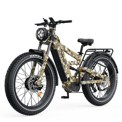 TESWAY X9 Ultra Samsung Battery 60V Dual Motor Electric Mountain Bike