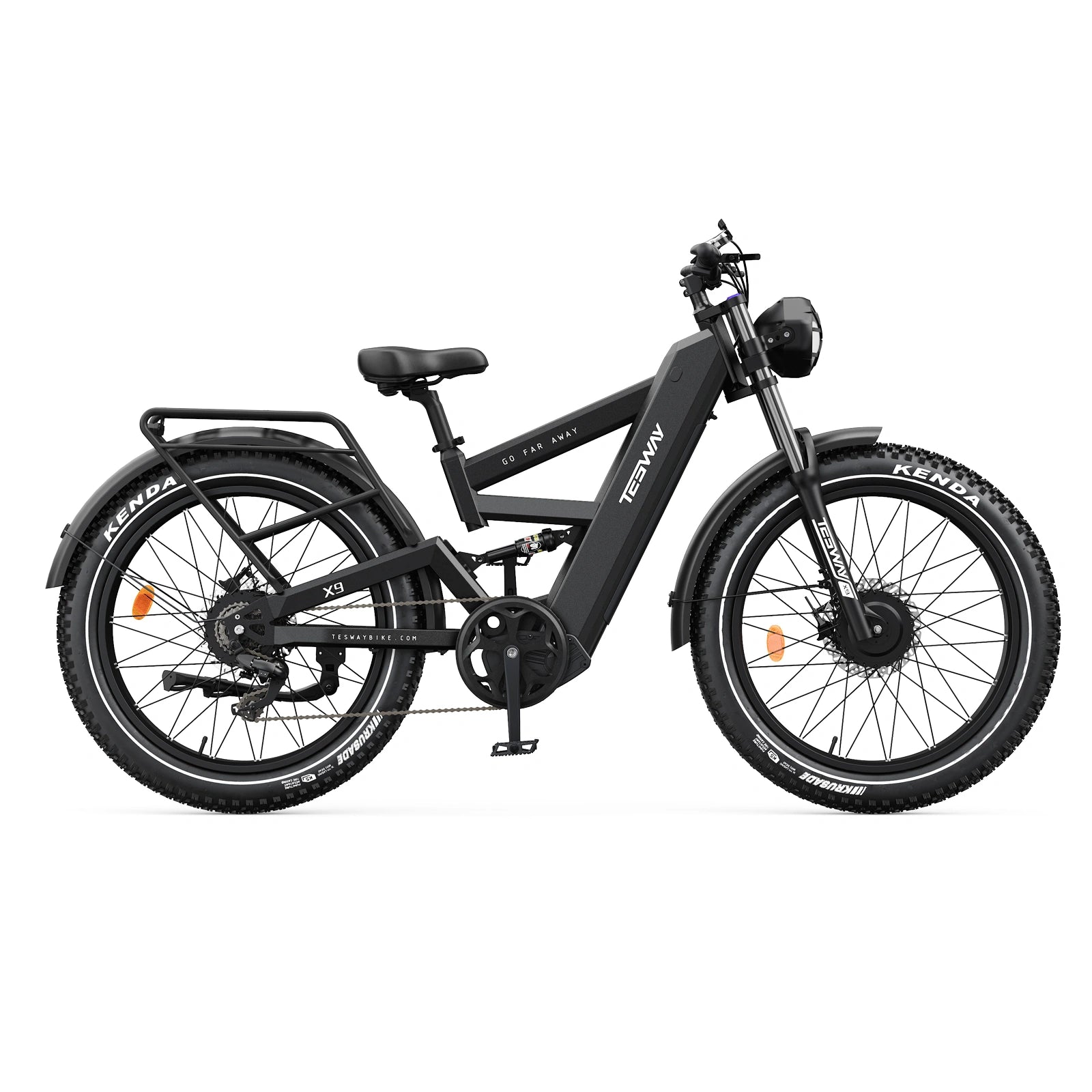 TESWAY X9 Ultra Samsung Battery 60V Dual Motor Electric Mountain Bike