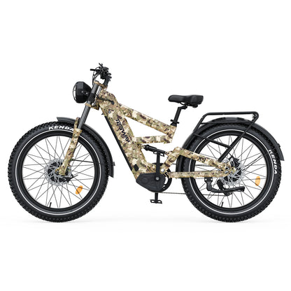 TESWAY X9 Ultra Samsung Battery 60V Dual Motor Electric Mountain Bike