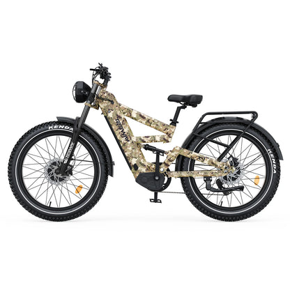 TESWAY X9 Ultra Samsung Battery 60V Dual Motor Electric Mountain Bike