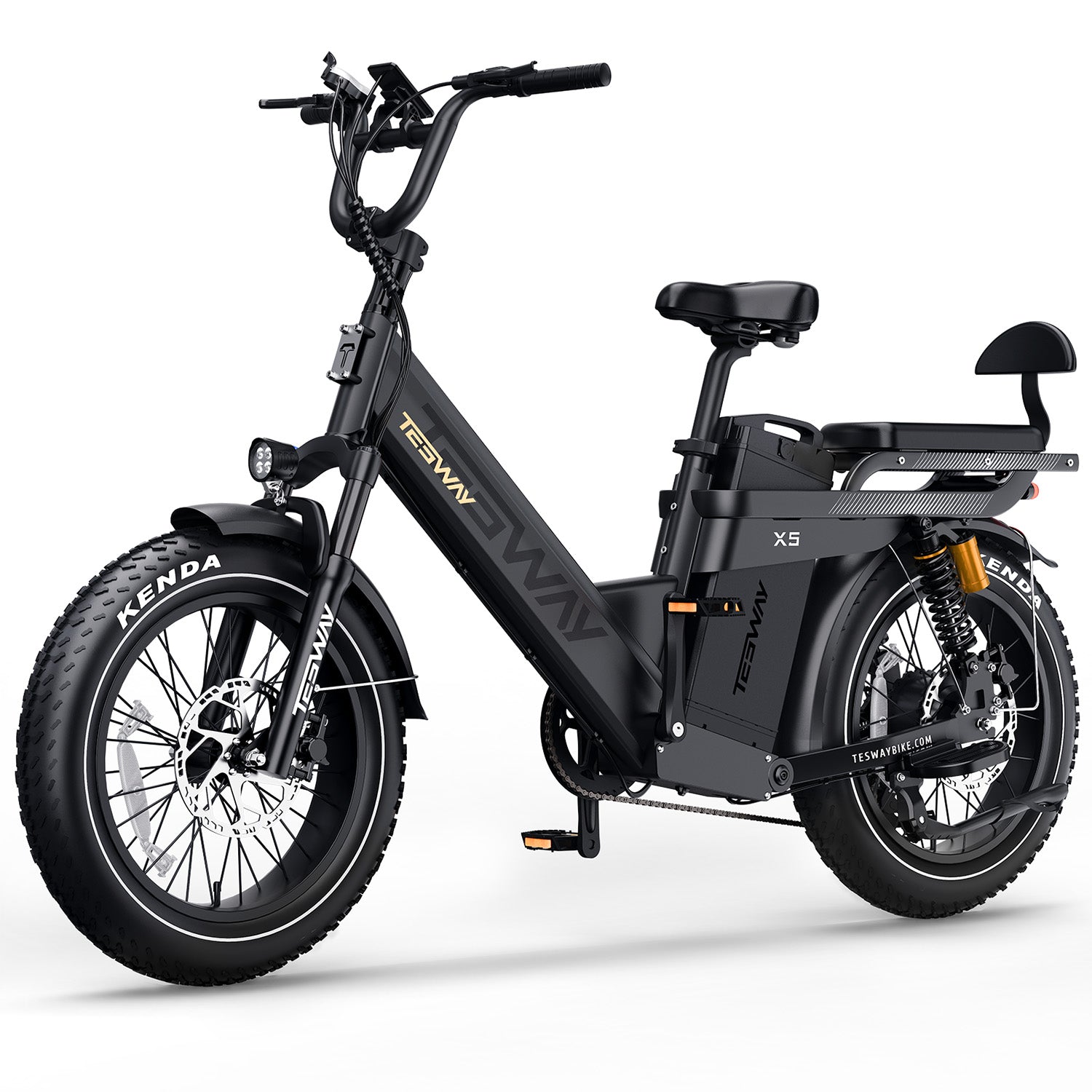 Tesway X5 Pro 48V 60Ah 200 Miles Long Range Beast E-Bike – Tesway US