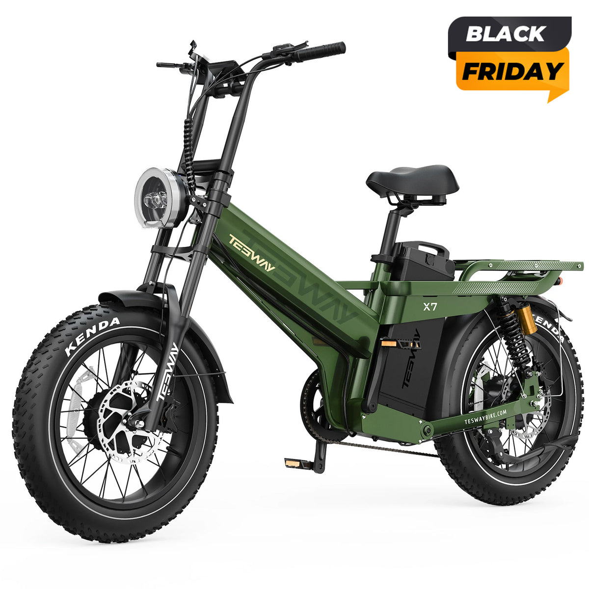 TESWAY X7 AWD - 3600W Dual Motor 200NM Torque