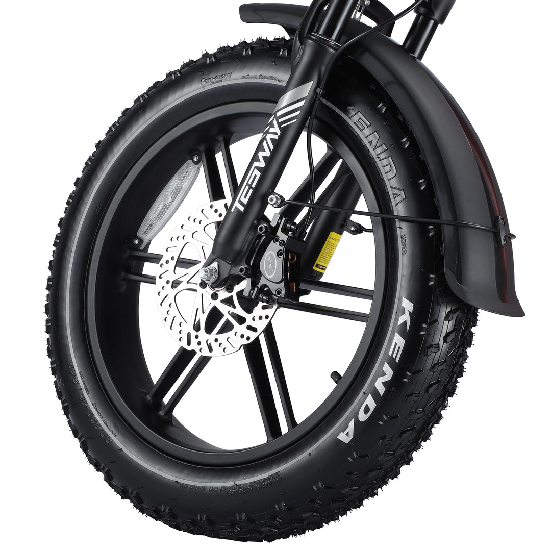 Tesway X5 Pro 52V 60Ah 200 Miles Long Range Beast Folding Ebike Tesway US